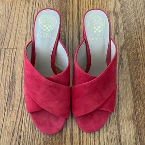 Vince Camuto block heel mule